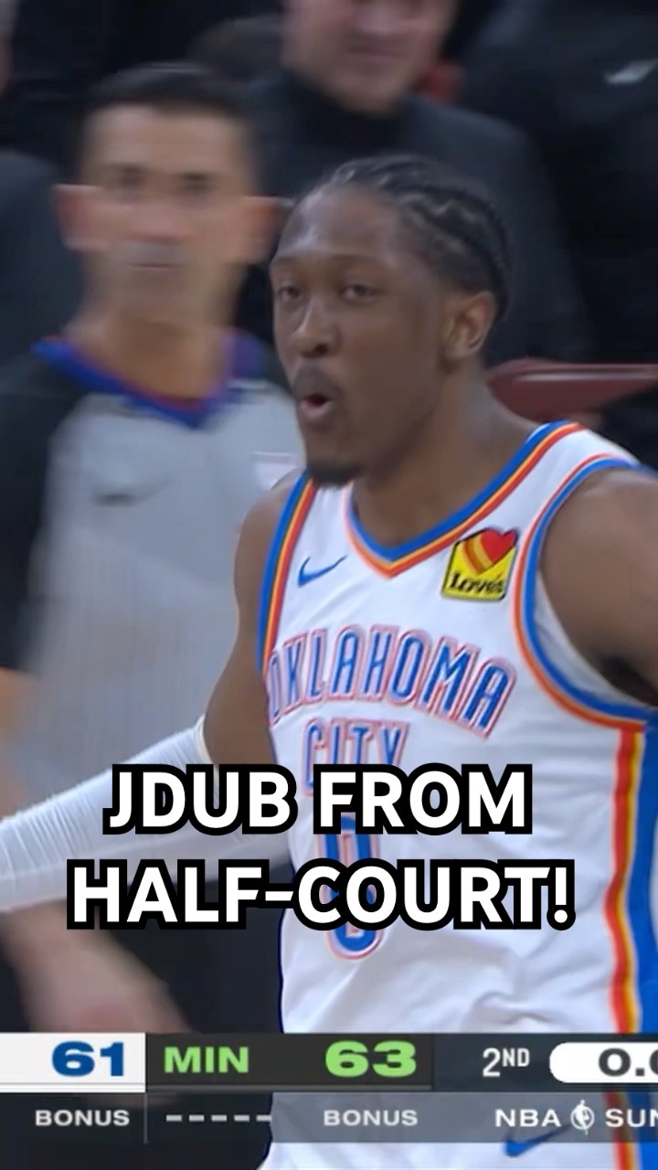 JDub hits the half-court shot to beat the buzzer!