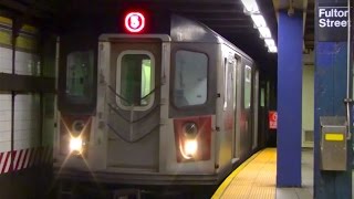 ᴴᴰ R142 5 Train Via The 2 Line Action In Lower Manhattan