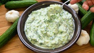 Tzatziki Salad, making it truly delicious - A classic of Greek cuisine