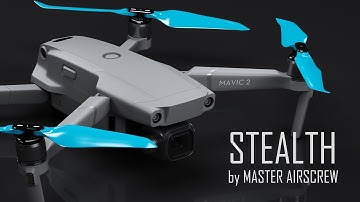 DJI Mavic 2 STEALTH Propellers | Low-noise Upgrade Propellers by Master Airscrew