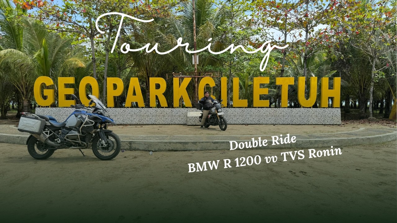 BMW & TVS Ronin ke Geopark Ciletuh: 