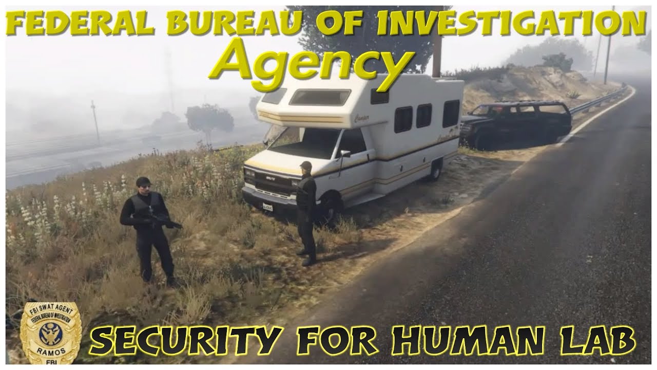 GTA 5 Online FBI SWAT U.S.G.C Clan  - Security For Human Lab