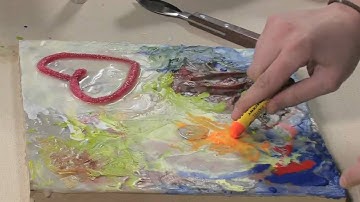Mixed Media with Encaustics Part 2