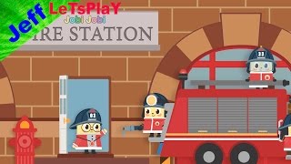 Jobis Fire Station by Yellephant Kids Games -  Пожарная станция Жоби screenshot 3