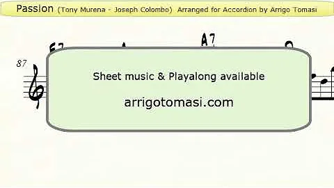 Passion (Tony Murena - Joseph  Colombo) - Accordio...