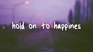 rhys lewis - hold on to happiness // lyrics chords