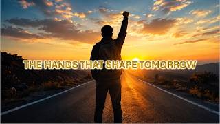 THE HANDS THAT SHAPE TOMORROW  II  Some quit in the storm; brave souls keep building the future.