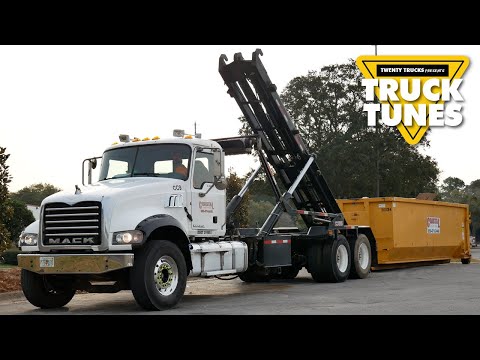 Roll Off Truck for Children | Truck Tunes for Kids | Twenty Trucks Channel