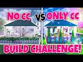 Which do you prefer? 🤔 NO CC vs ONLY CC Build Challenge!