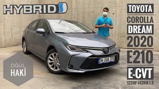 Toyota Corolla Hybrid Sedan Dream İnceleme|E210|2020|eCVT|Oğul Haki