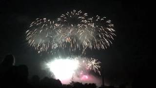 Fireworks at flambards park 2016