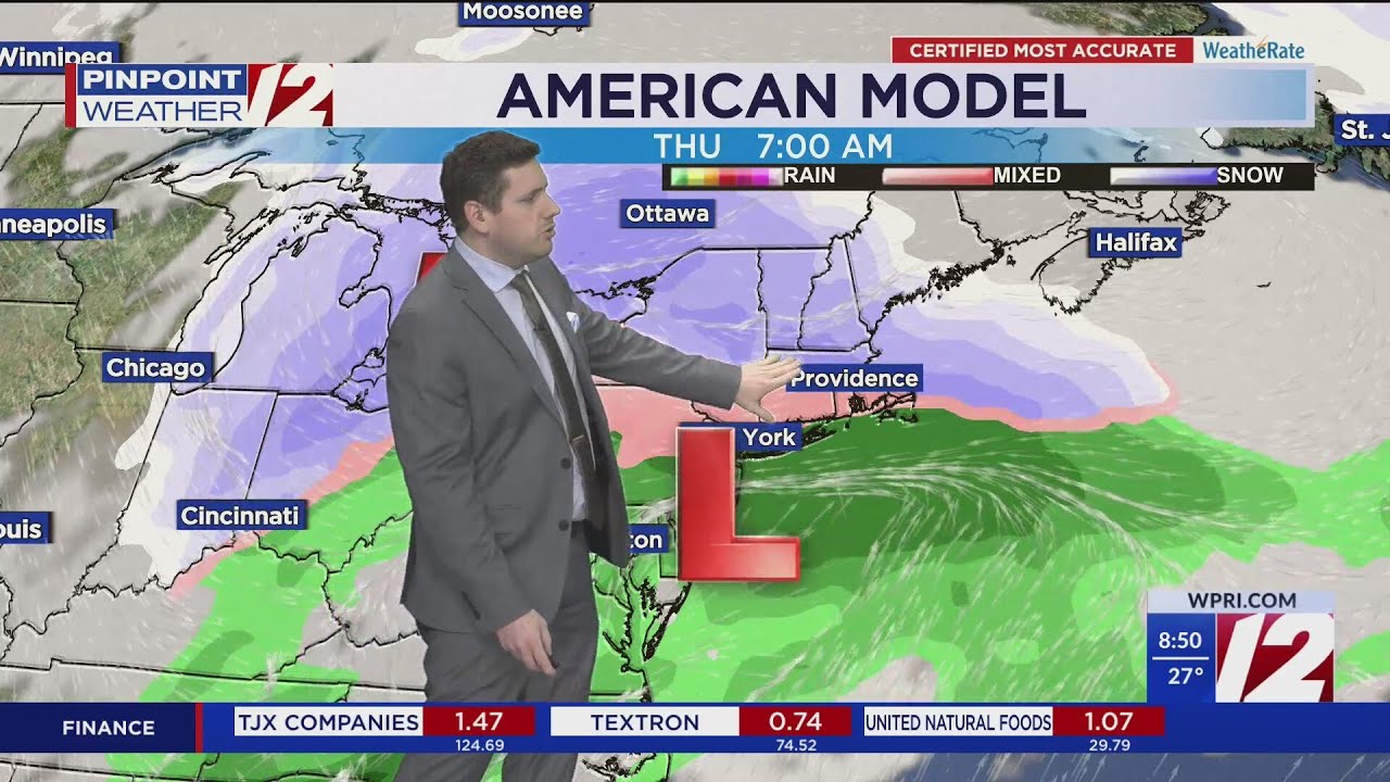 WPRI 12 Weather Forecast 2/10/25: Active Weather Pattern Continues This ...