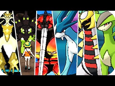 Pokemon Ultra Sun & Ultra Moon - All Legendary Pokémon Locations (1080p60)