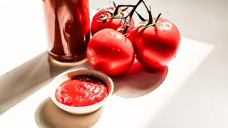 Instant Tomato Ketchup | Easy and Healthy Homemade Tomato Ketchup Recipe | ASMR | Tasty Kitchen