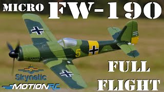 Skynetic Micro FW-190 Full Flight | Motion RC by Motion RC 1,903 views 3 weeks ago 14 minutes, 12 seconds
