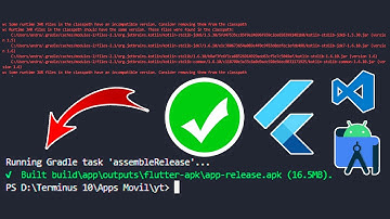 ✅ Solucion "Some runtime JAR files in the classpath have an incompatible version." | Flutter