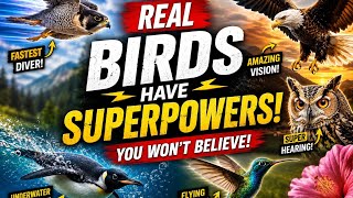 🦅 Birds Have REAL Superpowers! 😱 | Amazing Bird Abilities You Won’t Believe