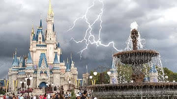 Tornado Warning at Walt Disney World! 🌪 - Orlando, Florida (3.20.2018)