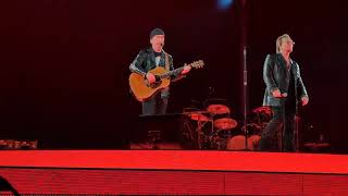 U2 Peace On Earth, Bono&#39;s Speech, Sphere Las Vegas 2/18/2024 Live Front Row