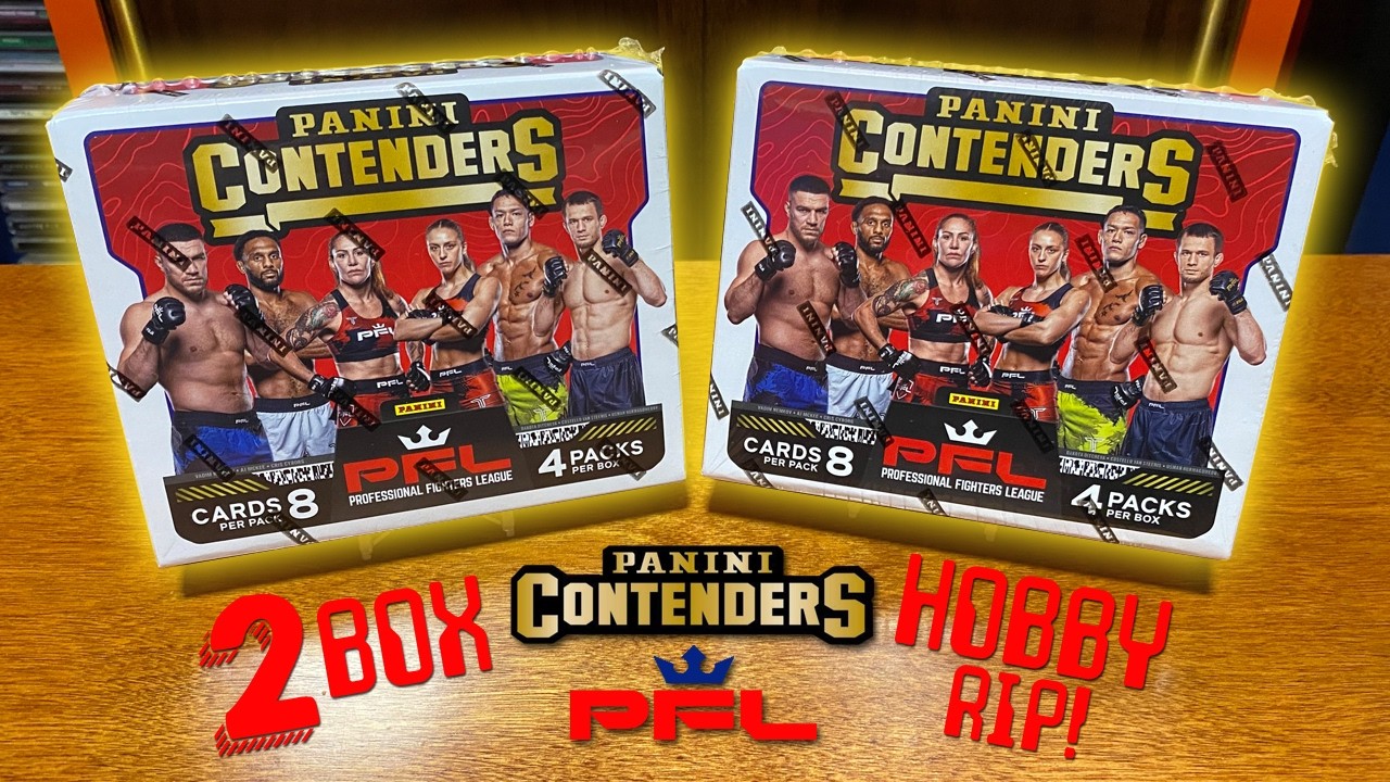 Let's RIP - 2 Hobby Boxes of Panini Contenders PFL 2026! (Sweet