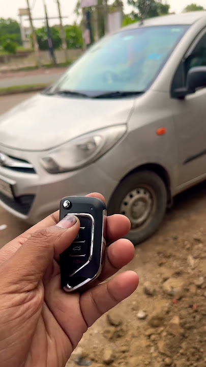 i10 Flip key 🔑🤩 net modal #i10 #keyprogramming #carkeys #i10key #keymekar  @Key.mekar.aligarh