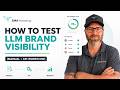 How to Test LLM Brand Visibility (Manual + API Workflow)