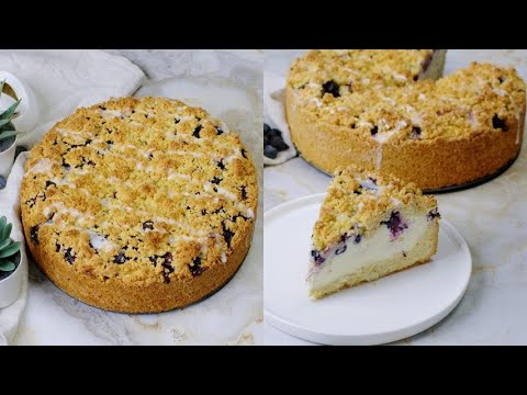 video Blueberry cheesecake crumb you need to try this , Worldwide Recipes Blueberry cheesecake crumb you need to try this