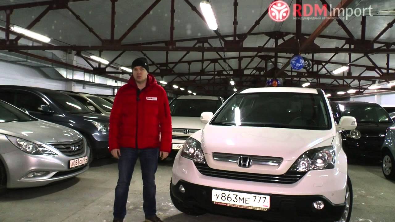 Характеристики и стоимость Honda CR-V 2008 год 2.4 л. (цены на машины в Новосибирске)