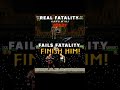 fatality fail kano #retro #memes #mortalkombat #shorts #fyp #fail #comedy #edit