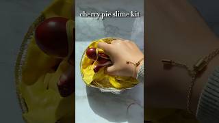 Cherry pie slime kit 🍒 🥧