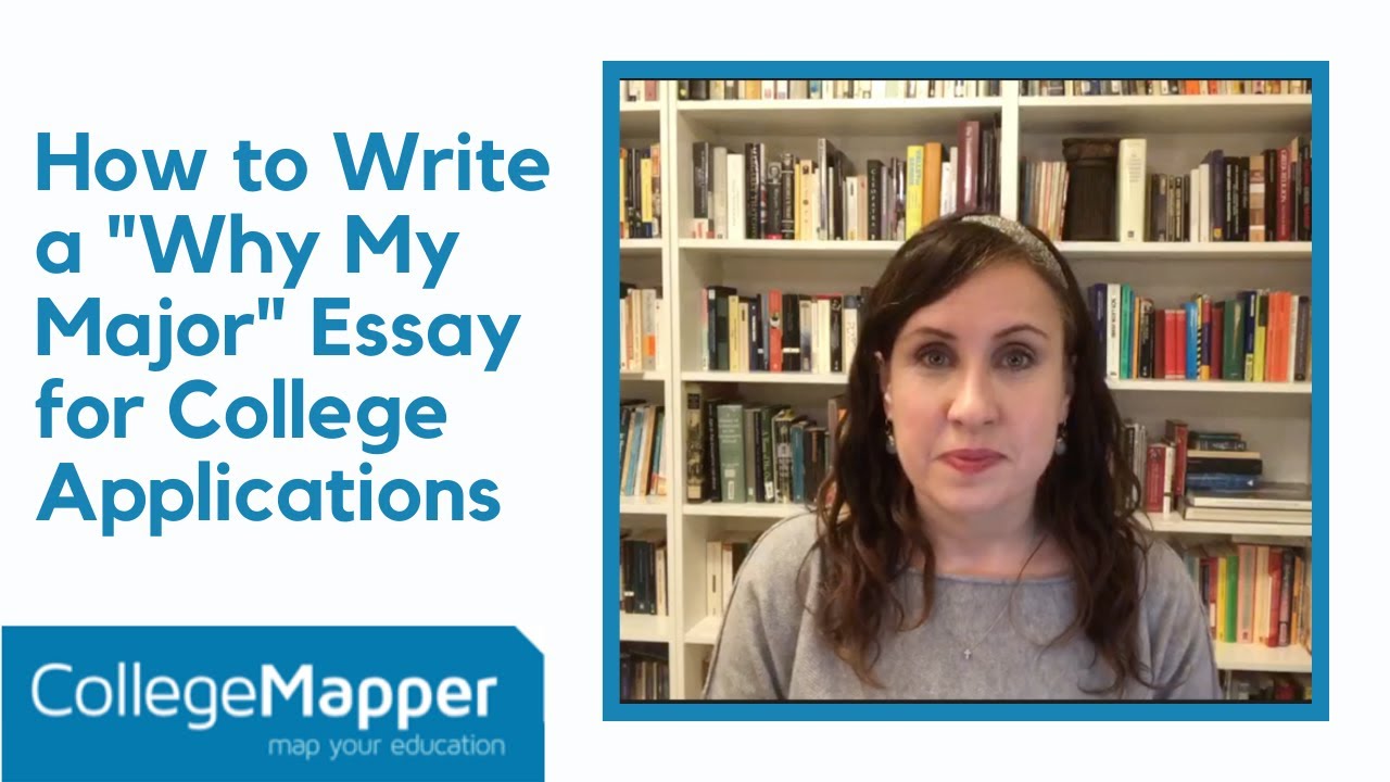 How to Write a "Why My Major" Essay for College Applications - YouTube