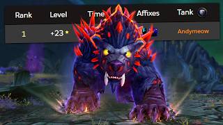 WE POPPED OFF! Seat of the Triumvirate +23 World's Fastest | Guardian Druid POV