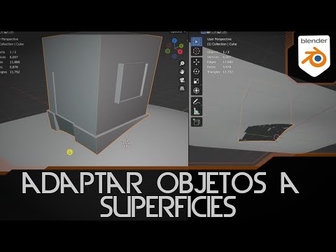 Video: ¿Cómo convierto un objeto en una malla en Blender?