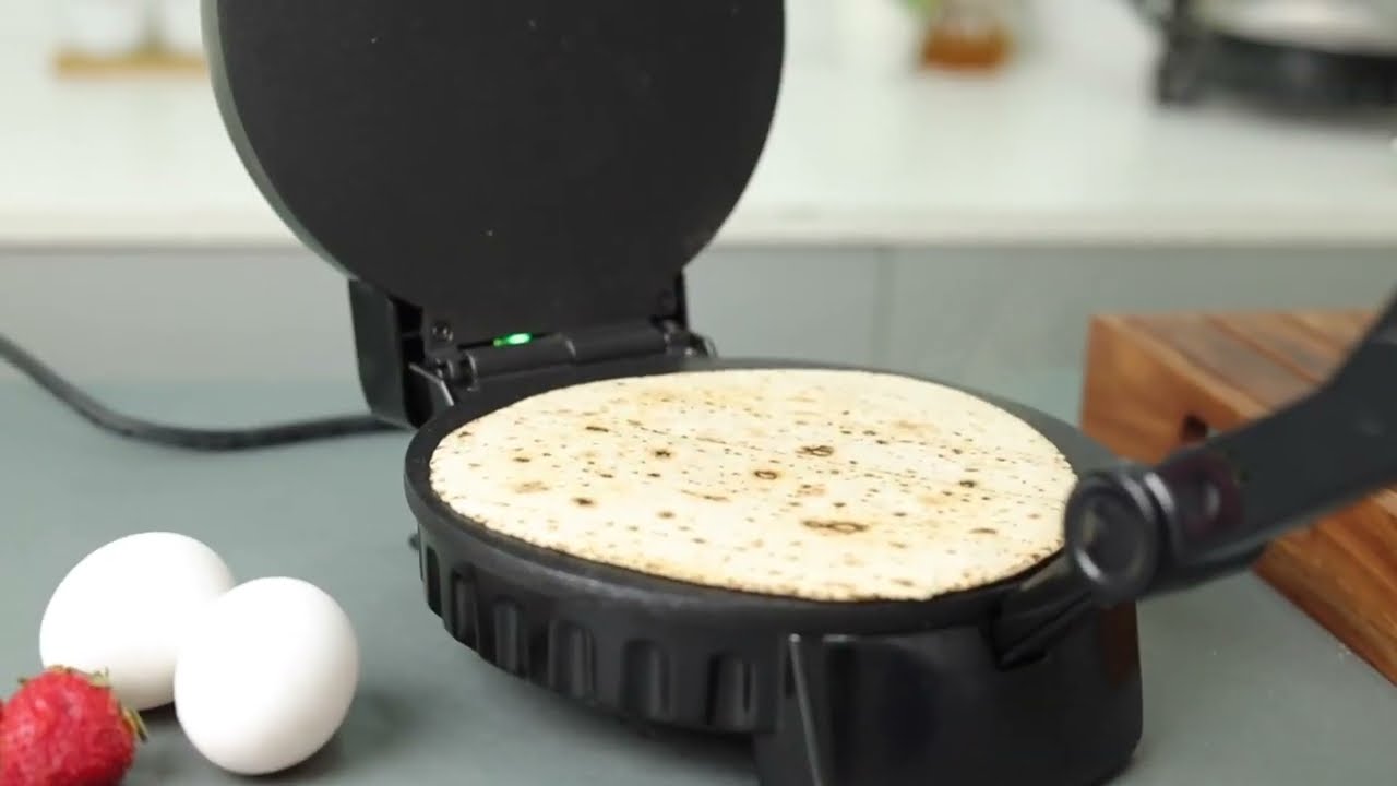 Geepas Electric Chapati Maker  How to use Geepas Electric Chapati Maker