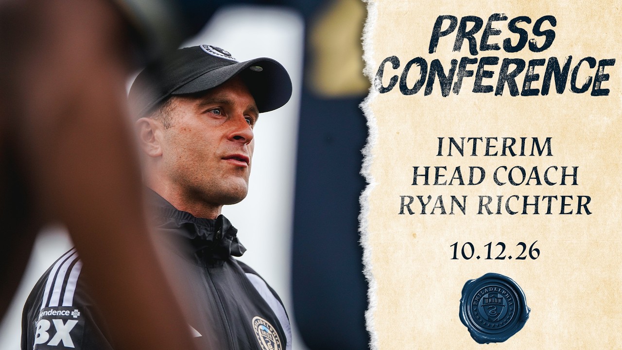 Press Conference | Ryan Richter ahead of the Union's road match at Chicago Fire FC