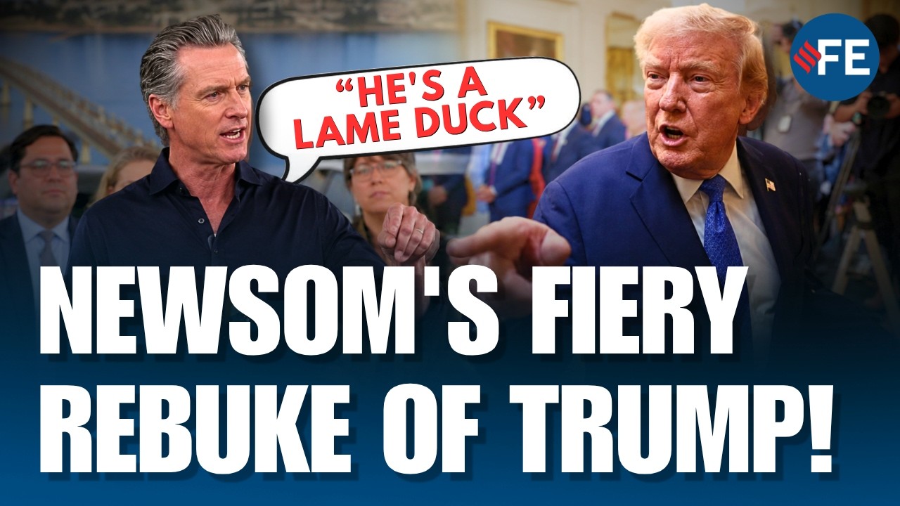 Newsom Rebukes Trump | “He's a Lame Duck” as California Defends Climate Policies