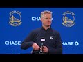 Steve Kerr on Warriors Loss to Suns, Draymond Green Injury Status | Jan. 31, 2025