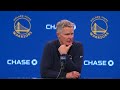 Steve Kerr on Warriors Loss to Suns, Draymond Green Injury Status | Jan. 31, 2025