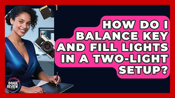 How Do I Balance Key And Fill Lights In A Two-Light Setup? - Image Review Studio