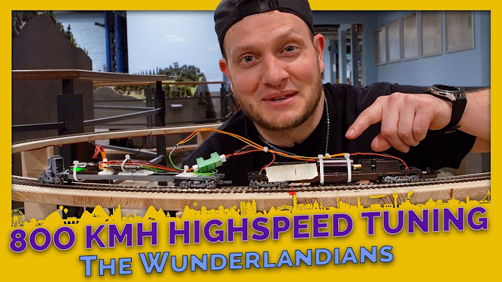 800 kmh HIGHSPEED-Zug extrem GETUNED | Wunderlandians #20 | Miniatur Wunderland