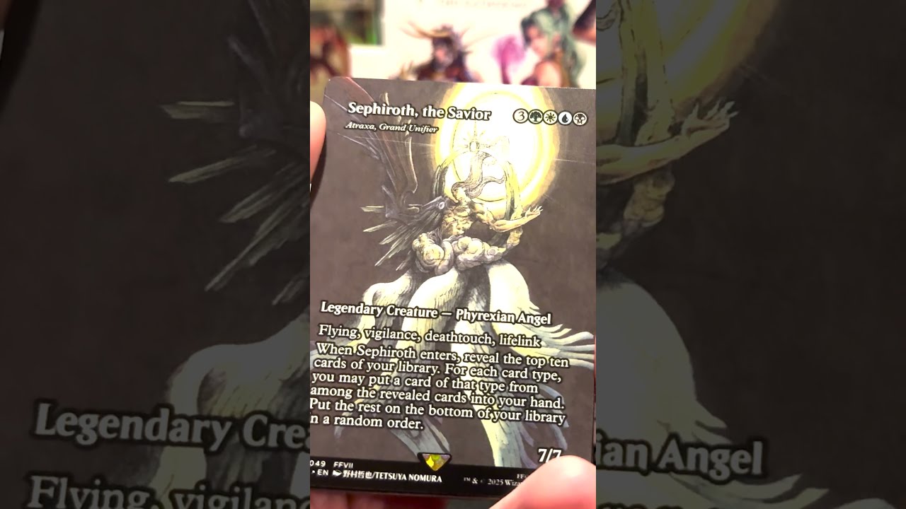 X*)様 セフィロスMAGIC: THE GATHERING FINAL FAN MTG x Final Fantasy - Roberto Ferrari's Sephiroth? by