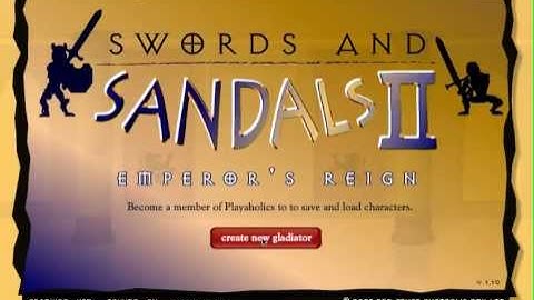 How to cheat on Swords and Sandals 2