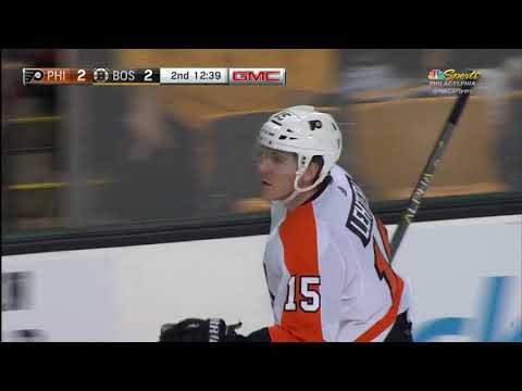 Jori Lehtera's Shorthanded Goal - Philadelphia Flyers vs Boston Bruins 3/8/18
