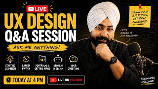 UX Design Live Q&amp;A (First live Stream) | Ask Me Anything 
