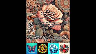 Peach Rose, *Whispers of Grace* Floriography, Psychology, Mental Wellbeing, Nonprofit