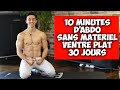 10min dabdos pour un ventre plat en 30jours 