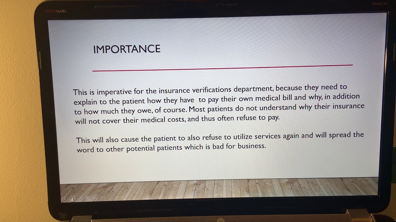 Video 4 Insurance Verification - YouTube