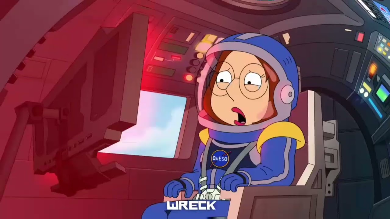 Lois is trapped in the rocket with Meg...