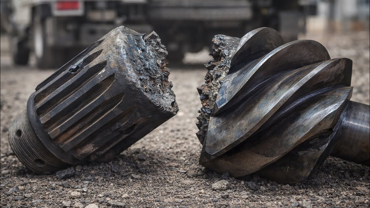 “Truck Pinion Shaft Snapped in Half | Extreme Drivetrain Failure”