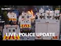 Watch LIVE - Northern Ireland police give update on Belfast unrest